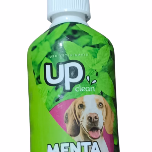 Spray para Hálito UP Clean Menta 80ml – Combate Mau Hálito de Cães e Gatos, Higiene Bucal Pet, Uso Veterinário